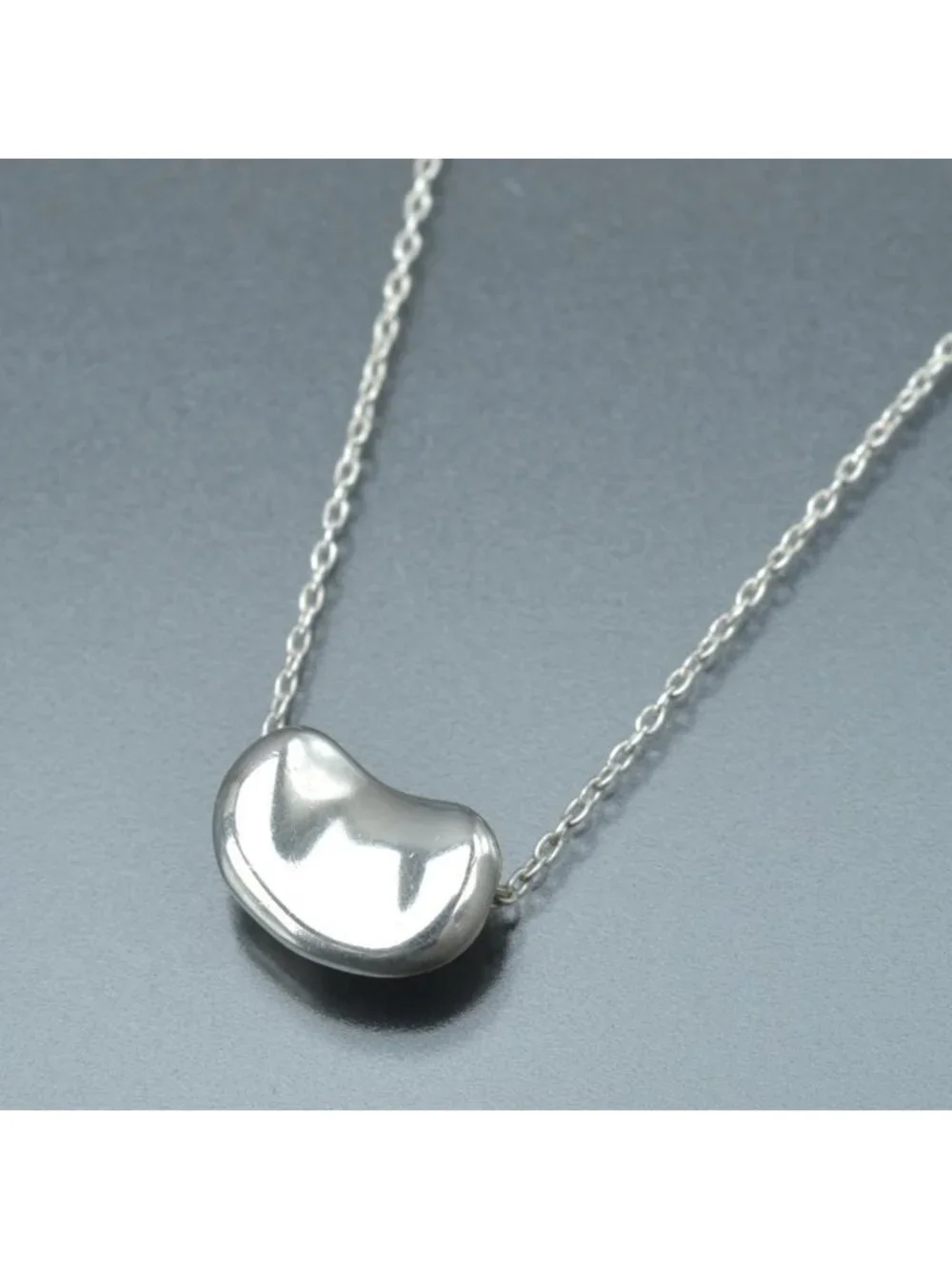 Tiffany & Co Bean S Necklace 925 Sterling Silver